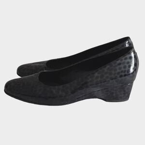 Varda Animal print made in Italy patent leather heels 40
